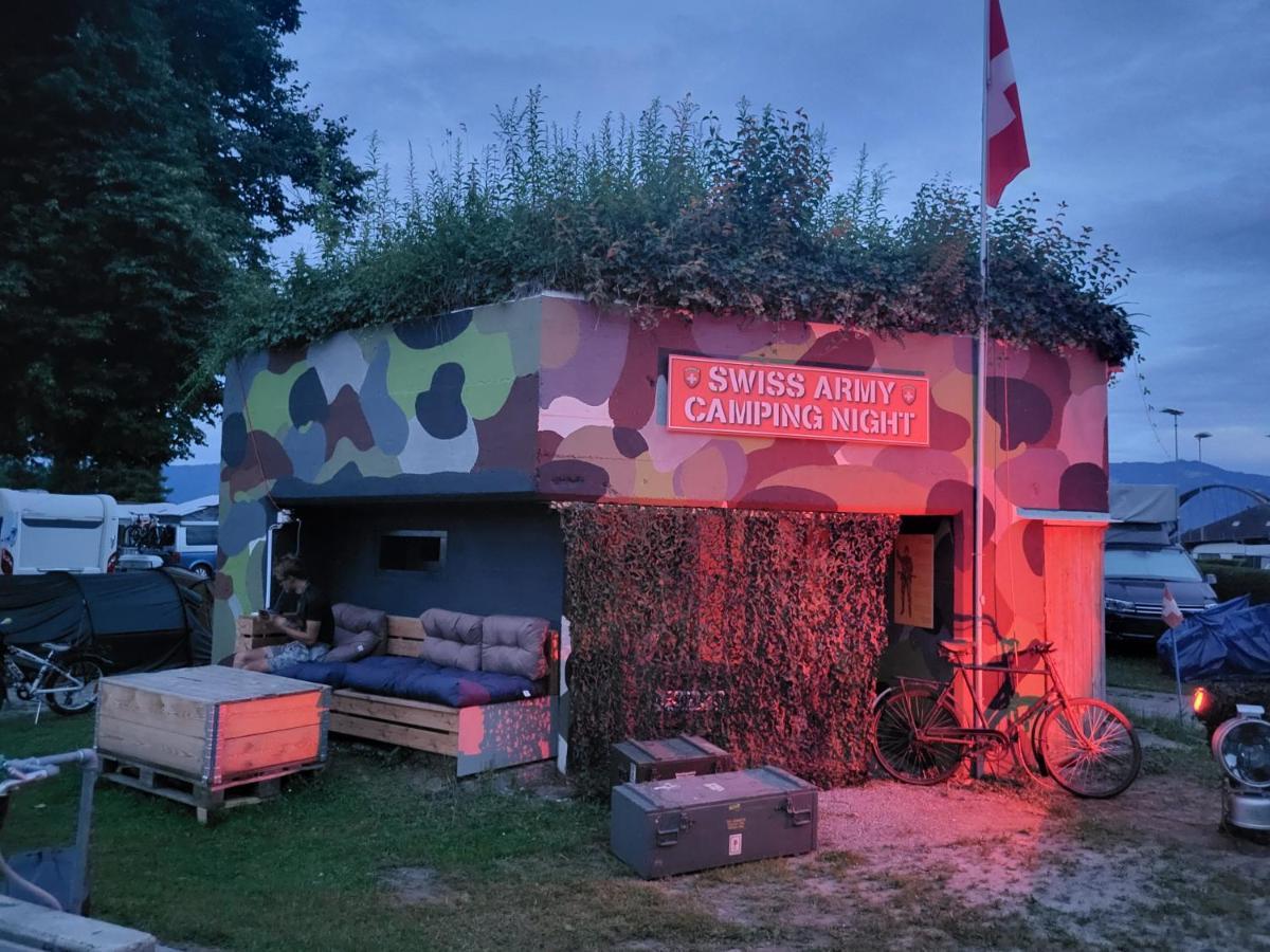 Swiss Army Camping Night / Militaerbunker St. Margrethen Exterior photo